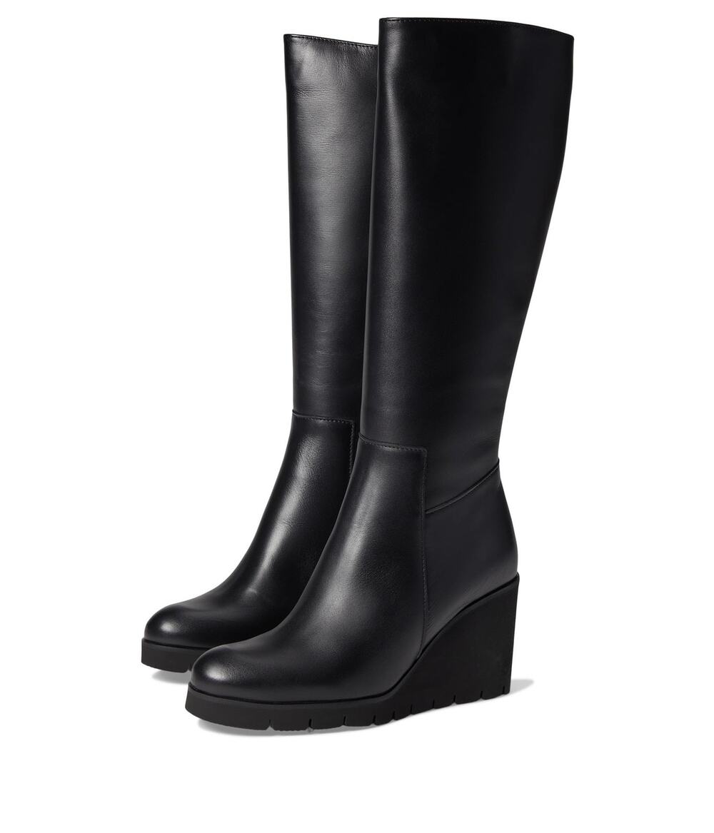 LA CANADIENNE GOUP BLACK LEATHER 7 M BOOTS